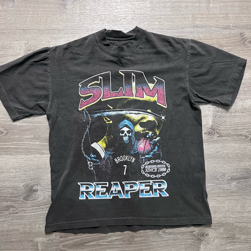 HEAVYWEIGHTS Vintage Kevin Durant Slim Reaper Graphic Tee